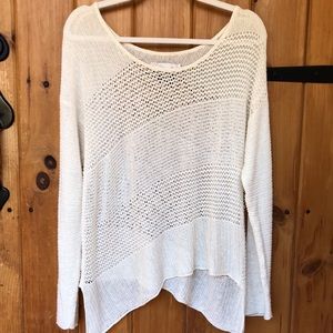 Prana Cream Knit Sweater
